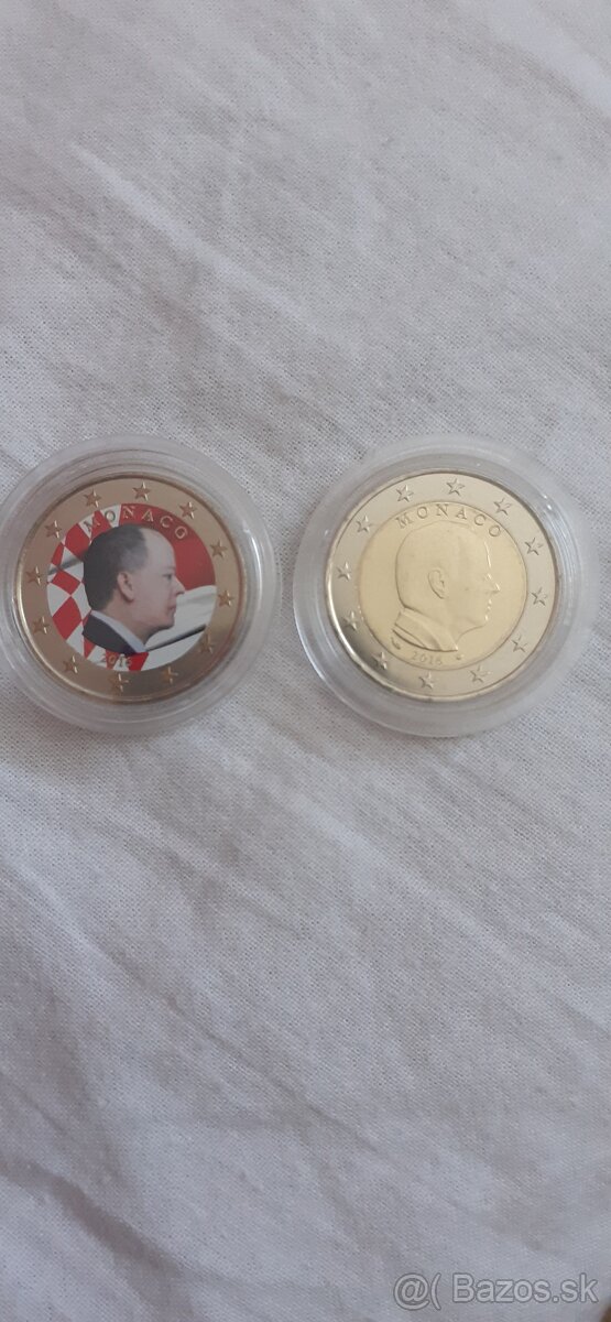 2 euro mince. 50 centove mince. - 2