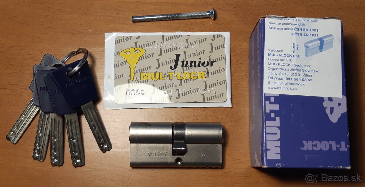 Bezpecnostna vlozka Mul-T-Lock - 2