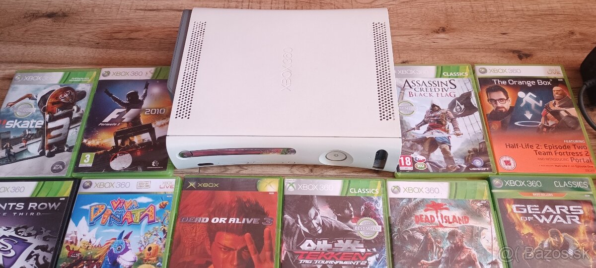 Xbox360 s hrami - 2