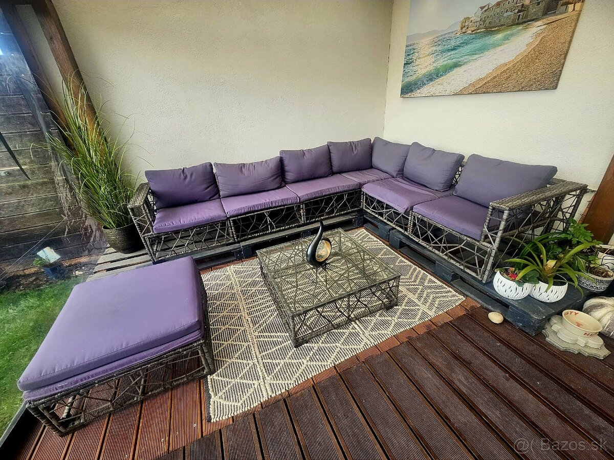 Ratanová sedačka - 2