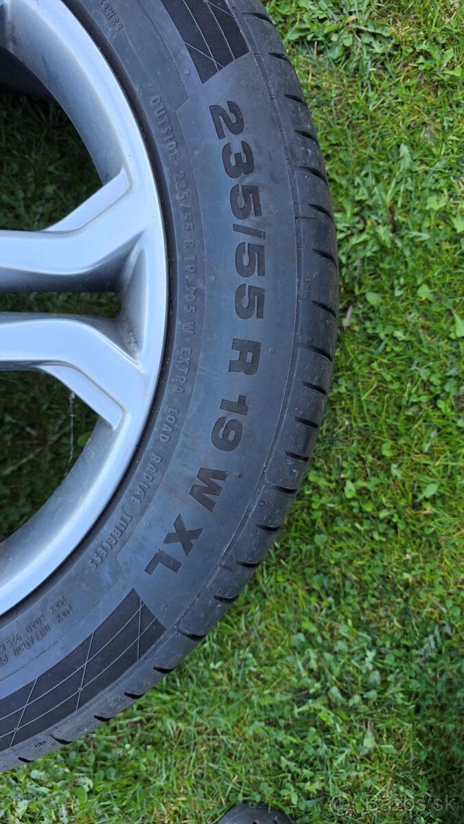 Disky s pneu Ford Edge R19´´ originál - 2