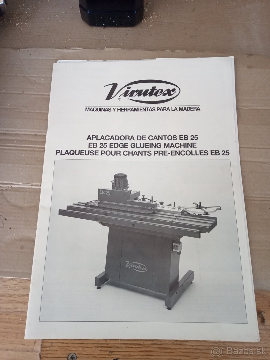 Manuál k Virutex EB25 - 2
