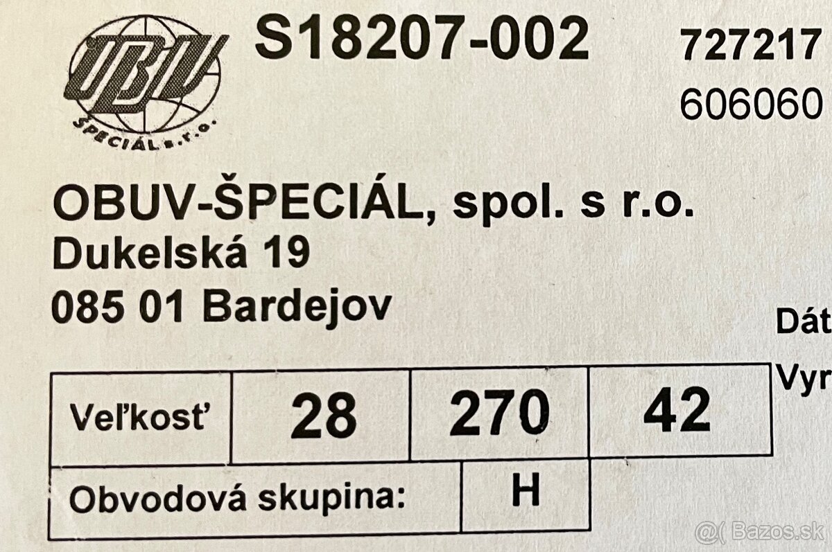 BOSP Taras High veľmi 42EU - 2