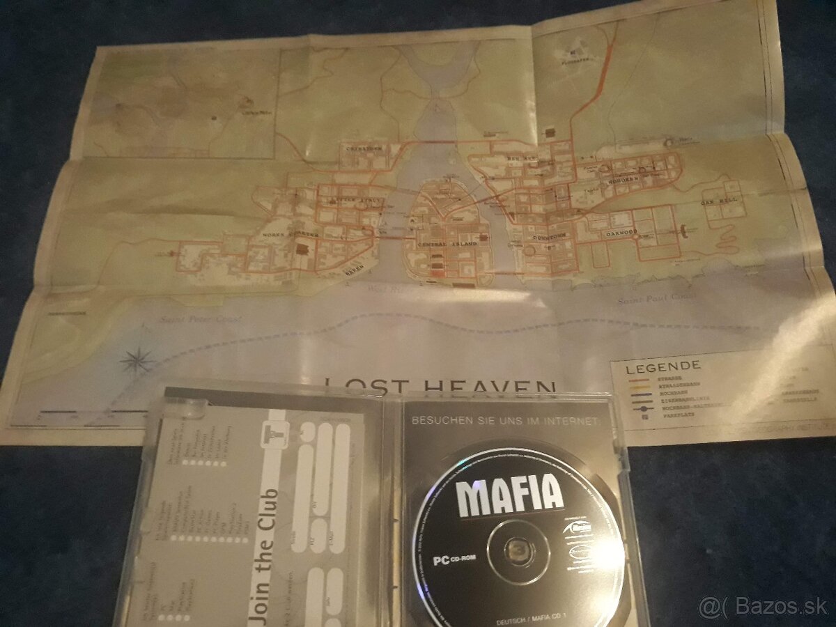 Mafia 1 s mapou / PC / RARE viz foto - 2