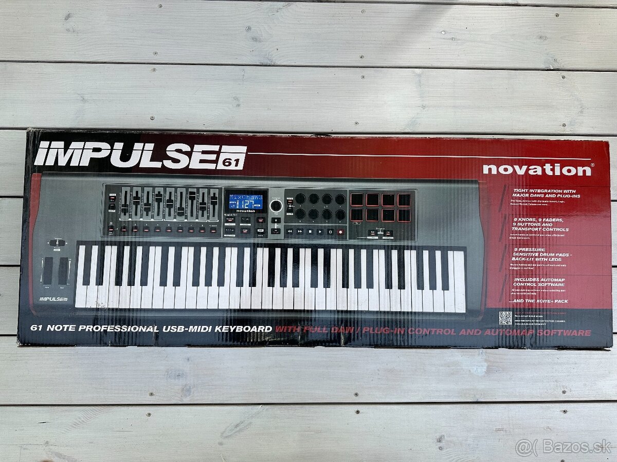 Midi kláves Novation Impulse 61 - 2