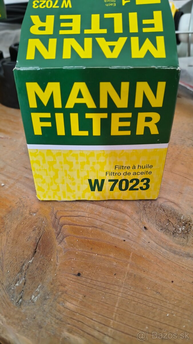Olejový filter MANN W 7023 + povoľovací kľúč - 2