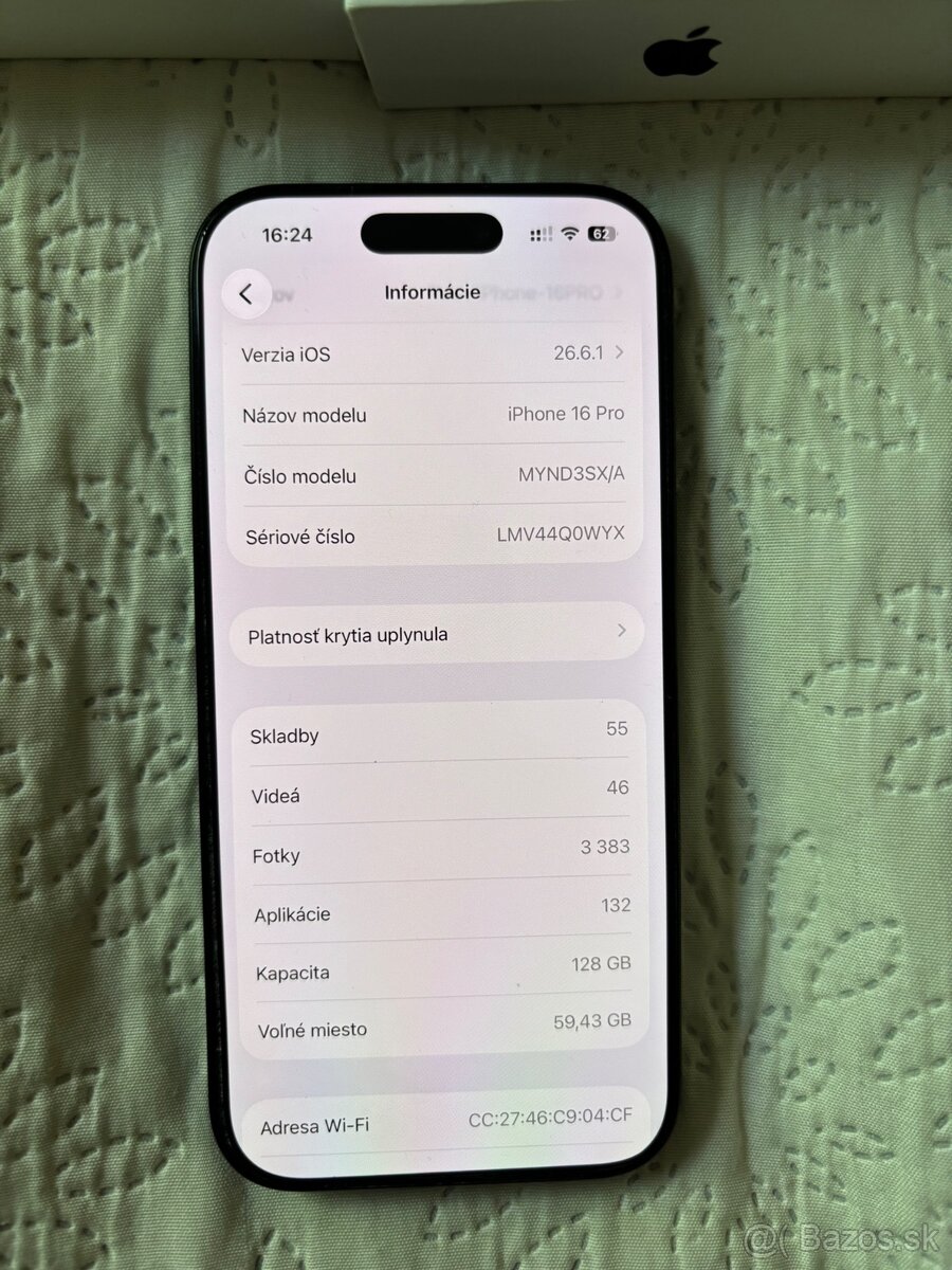 iPhone 16PRO 128GB - 2