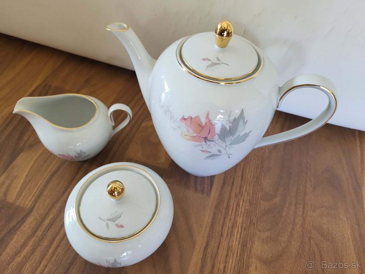 Brusel porcelánový 3-set, 60- té roky - 2