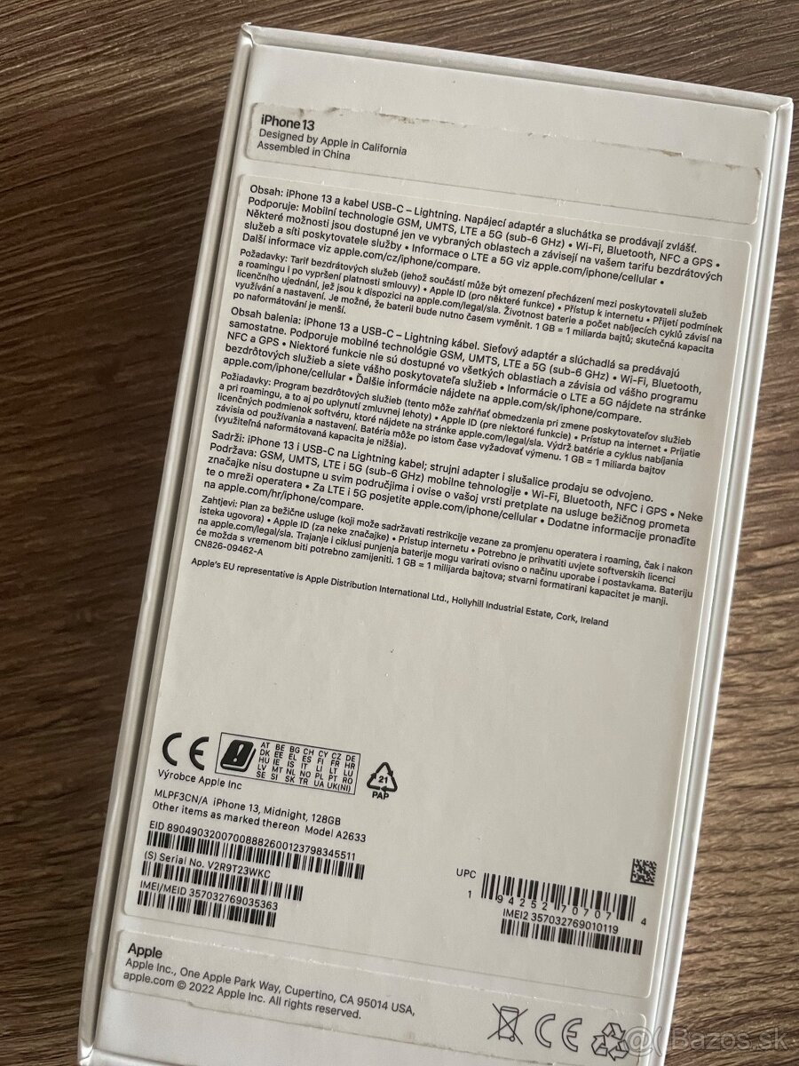 Predám Iphone 13 128 Gb - 2