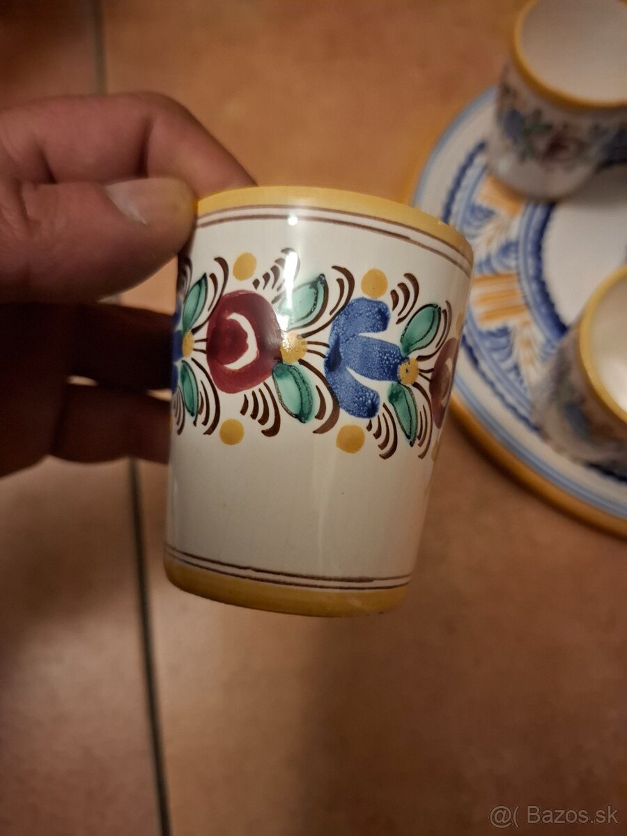 Sada modranskej keramiky - 2