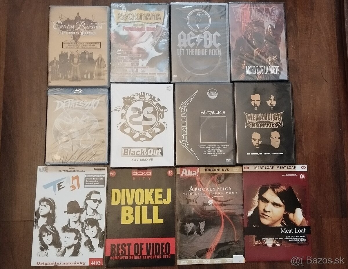 Rock,Metal CD,DVD na predaj - 2