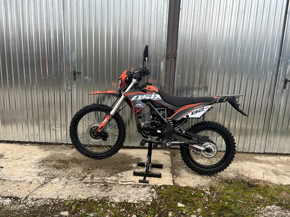 Cestné enduro DEFENDER Asix 250 cm3 - kolesá 21/18 + Štartér