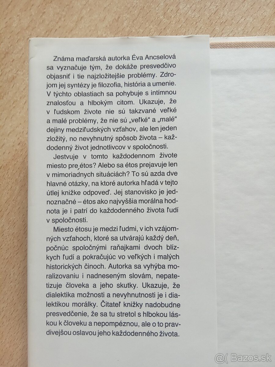 Étos a dejiny-Éva Ancselová - 2