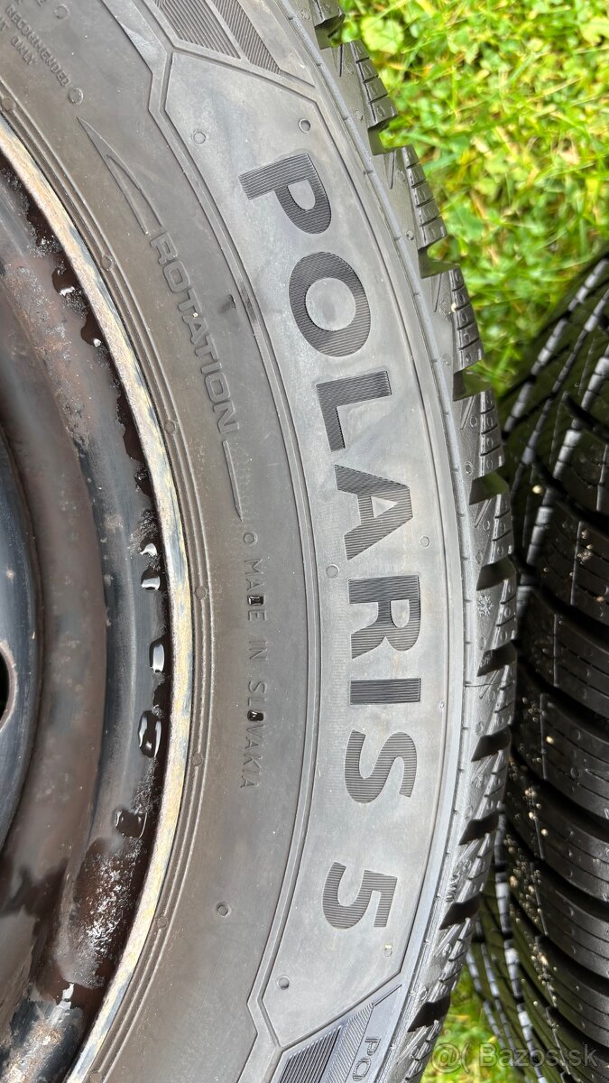 Zimné kolesá 14" zánovné, Barum Polaris 5 - 2