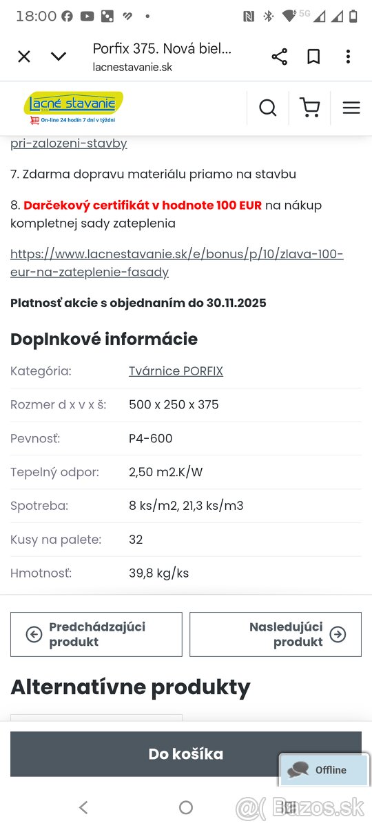 Zakladacie tvárnice PORFIX 375x250x500 - 2