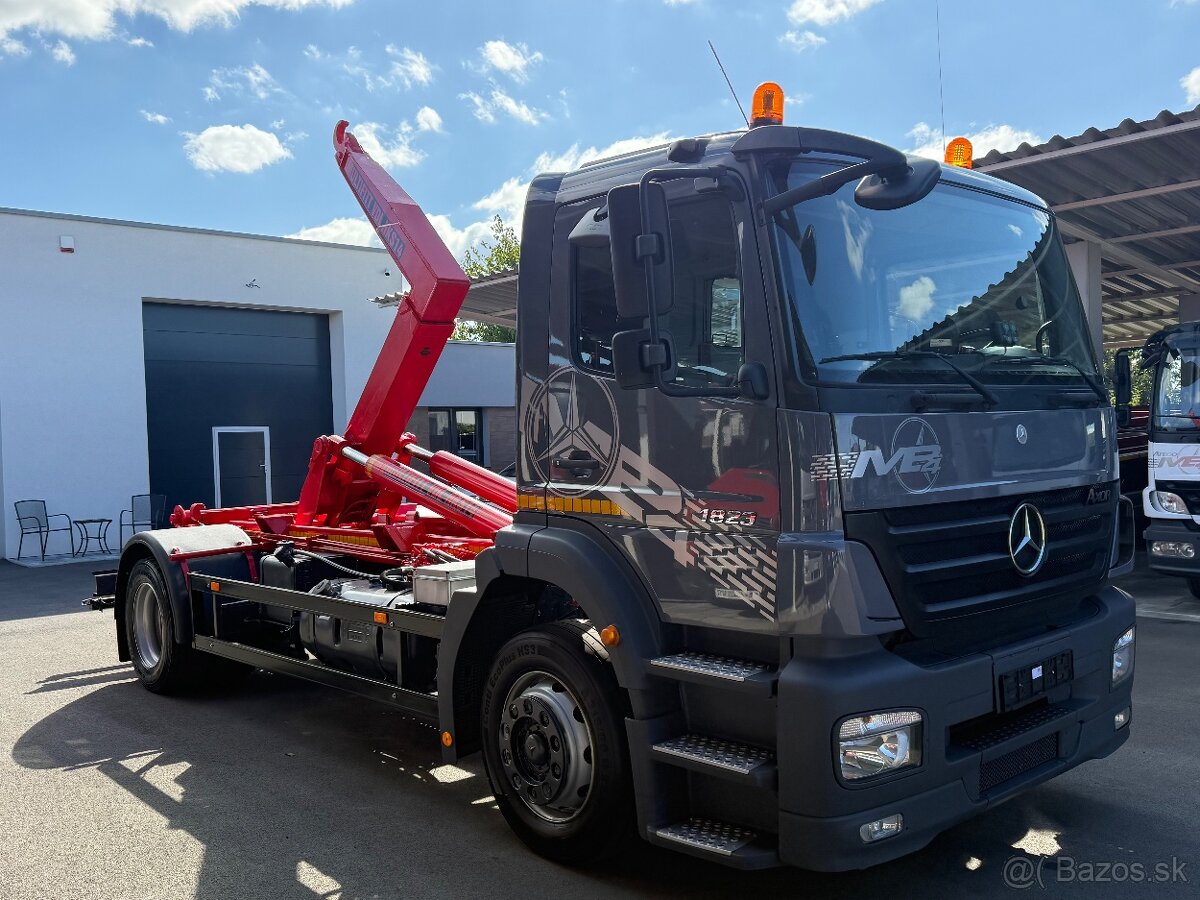 MERCEDES-BENZ AXOR 1823 HÁKOVÝ NOSIČ KONTAJNEROV - 2