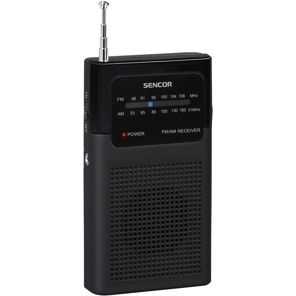 tranzistrové rádio Sencor SRD1100B čierne - 2