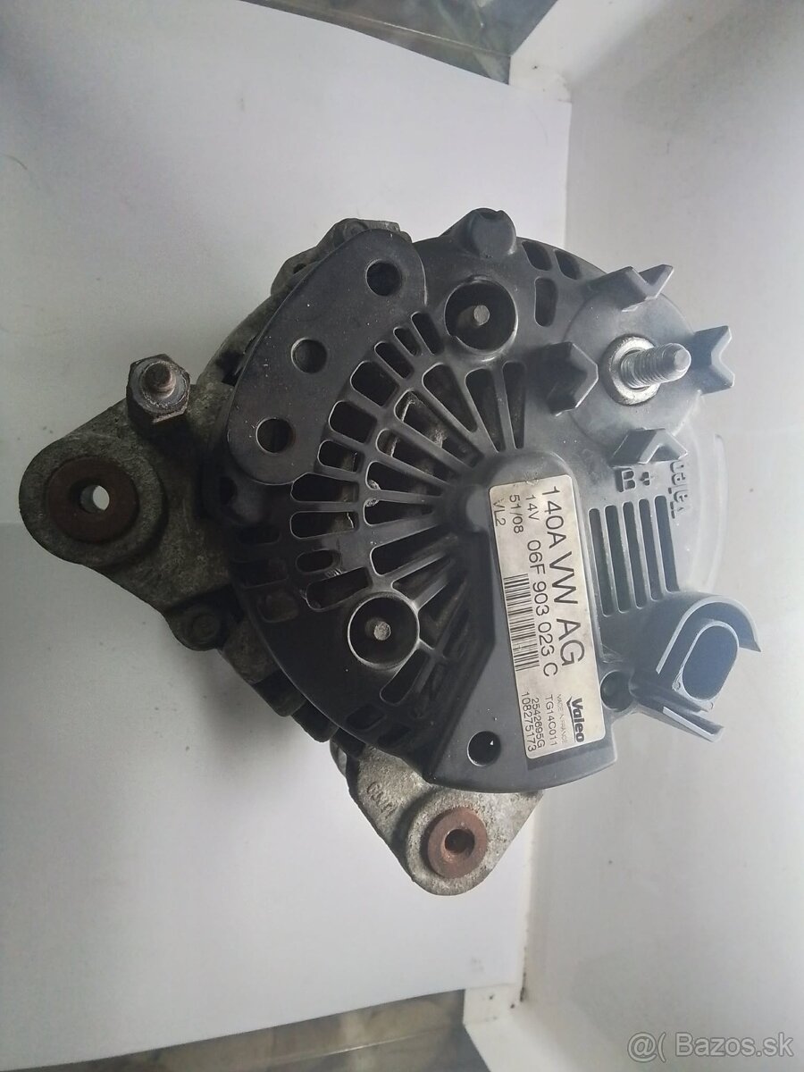 VW ŠKODA AUDI SEAT VALEO ALTERNÁTOR 1.9 TDI 2.0 TDI 140 A - 2