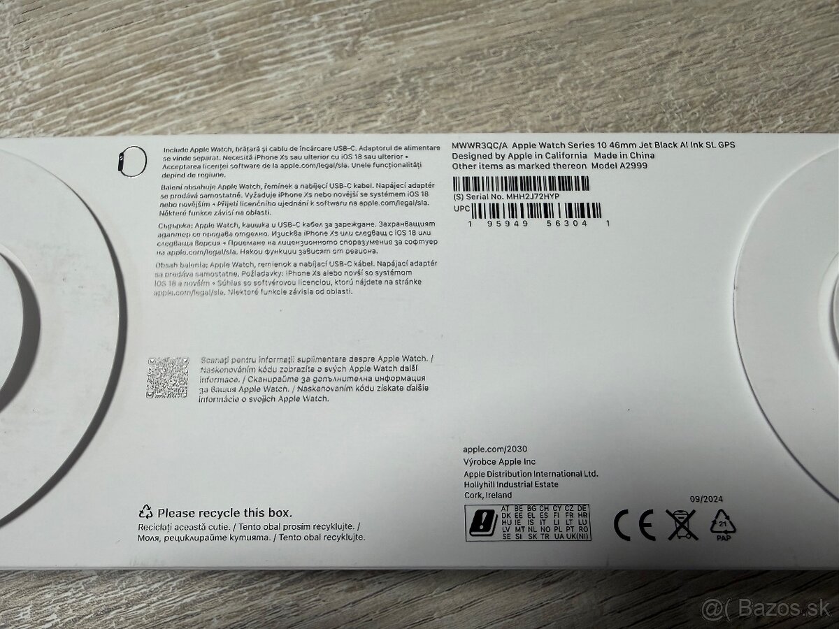 Apple Watch 10 GPS 46mm Jet Black - 2