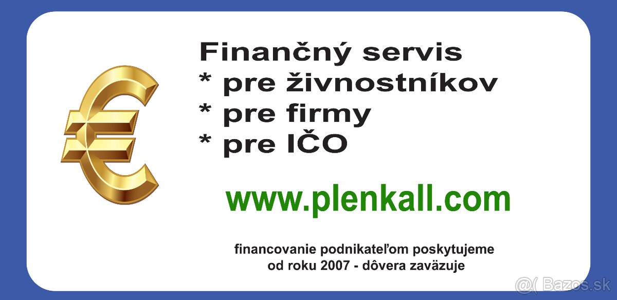 Finančný servis pre podnikateľov - 2