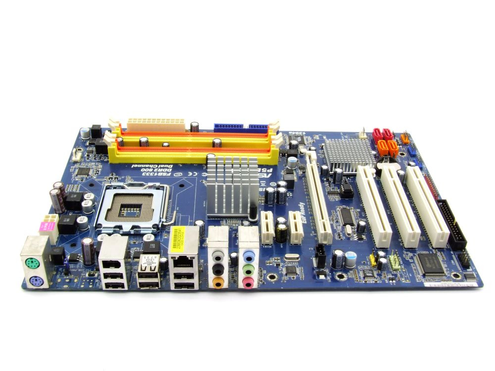 Asrock P5B-DE, socket 775, DDR2 800MHz - 2