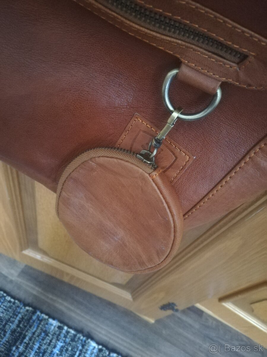 Dámska kožená kabelka - 2