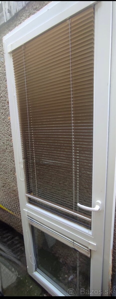 Balkonové dvere 2,33x86cm dub zlatý - 2