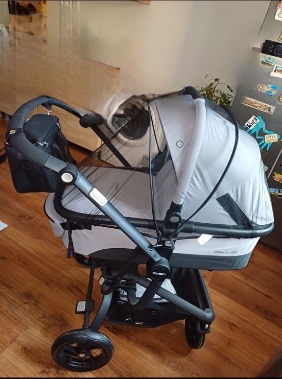 Predám kočík EasyGo + vajíčko (autosedačka) - 2