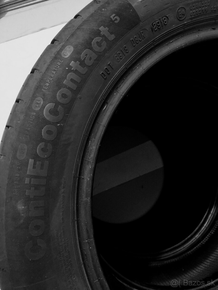 4x letné pneumatiky Continental 195/55 R16 - 2