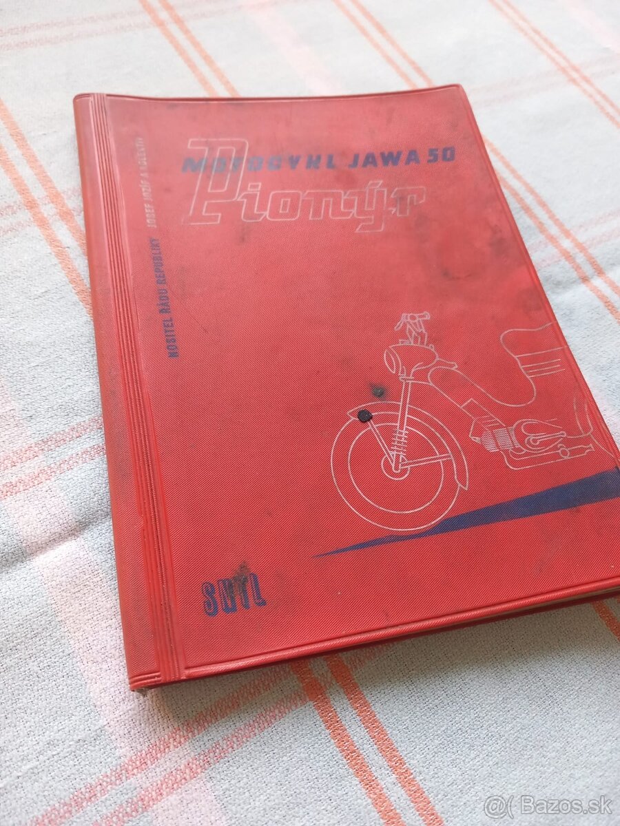 Predám knihu jawa 550 - 2