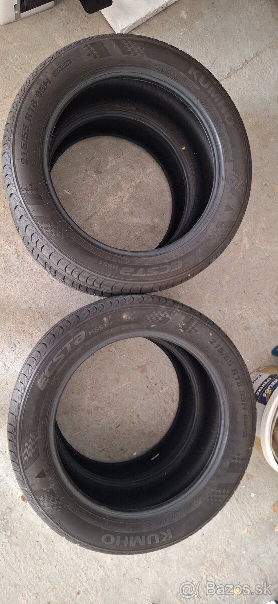 215/55 R18 letné - 2