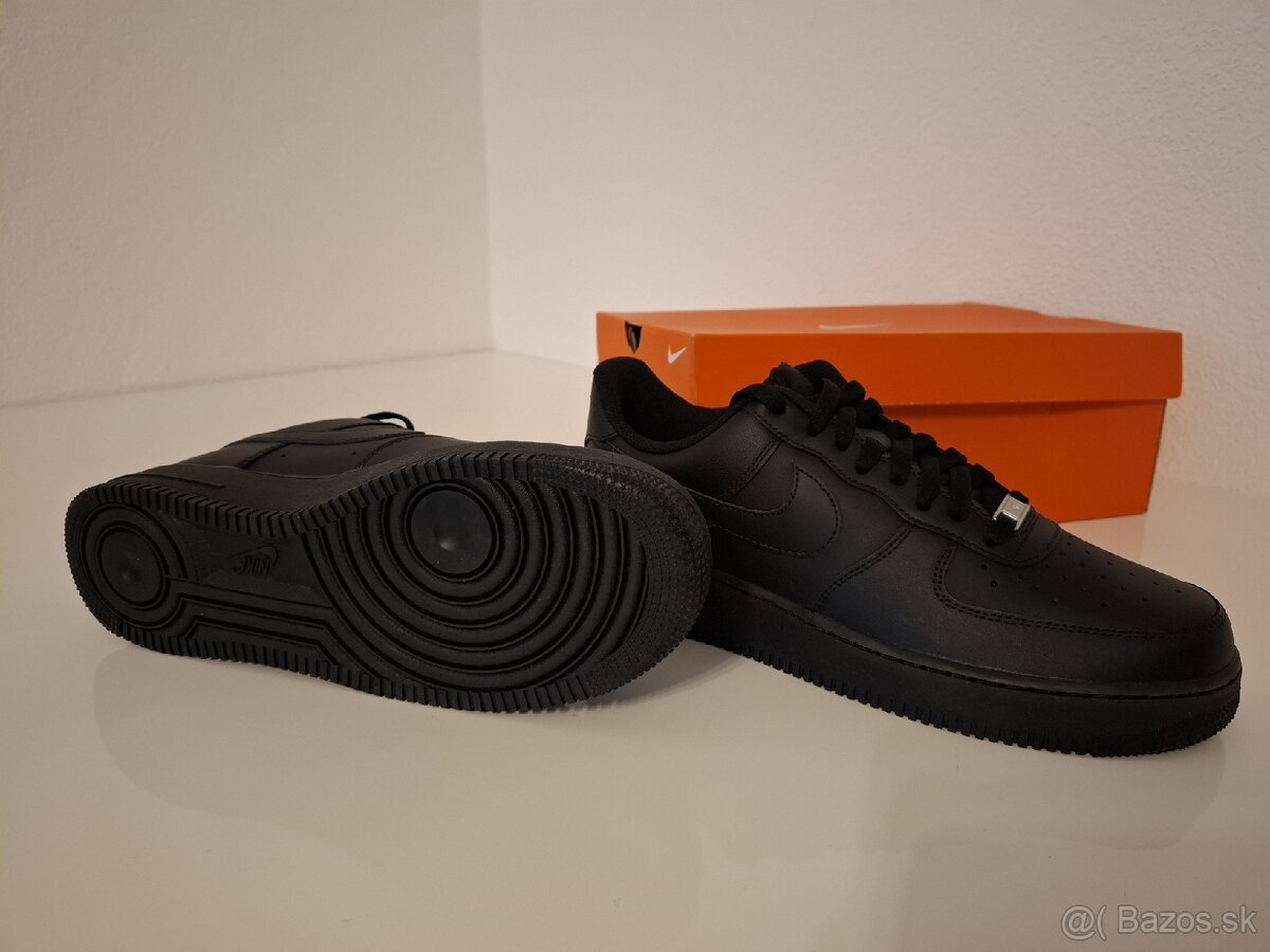 NIKE AIR FORCE 1- black-45,5 - 2