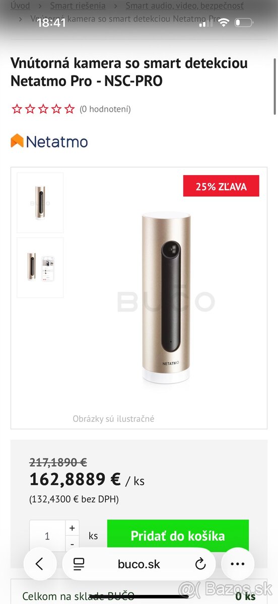 Netatmo pro Welcome indoor security camera - 2