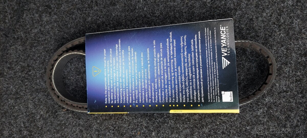 Ozubený klinový remeň - 2