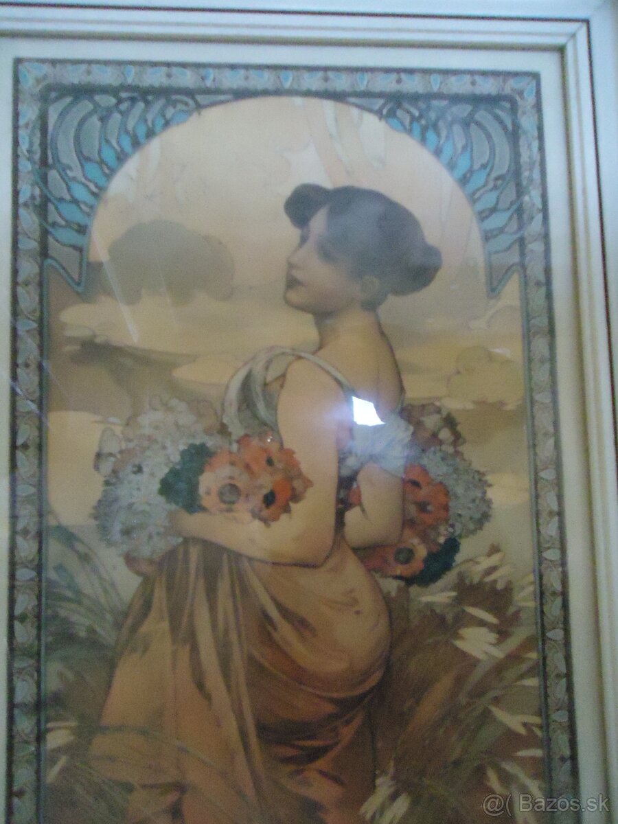 Starši obraz - Alfons Mucha - 2