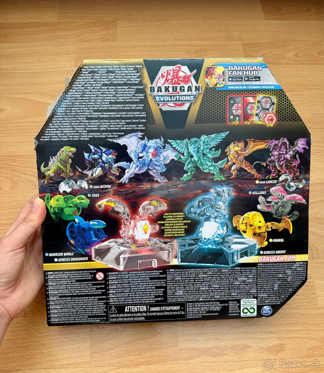 NOVÉ Spin Master Bakugan 22380 Evolution - 2