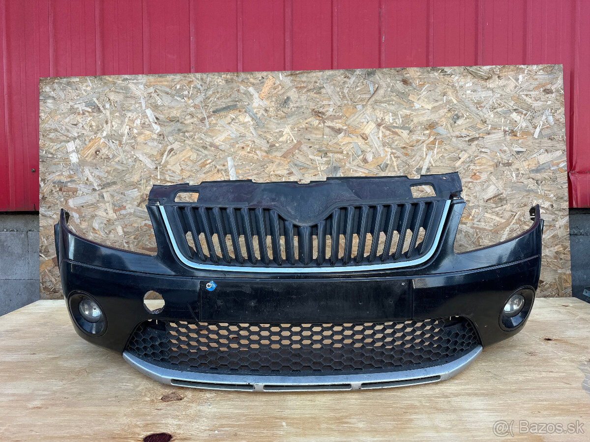 407. PŘEDNÍ NÁRAZNÍK: ŠKODA FABIA II FACELIFT 2010-> - 2