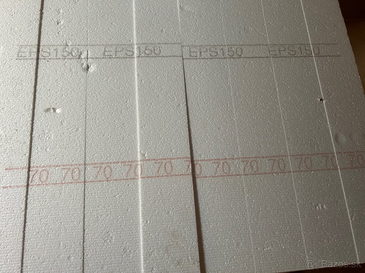 Polystyrén EPS 150 - 70mm - 2