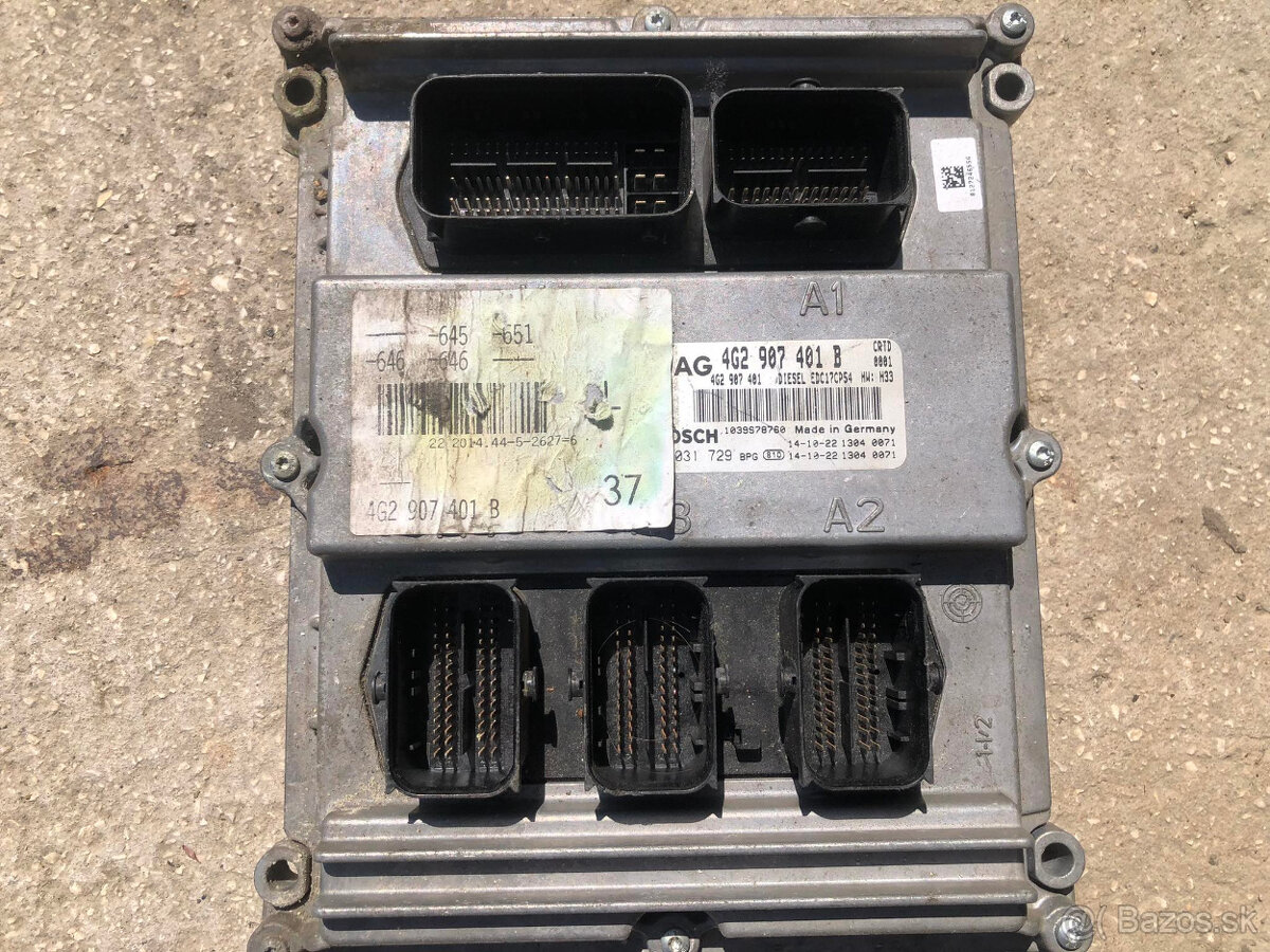 Riadiaca jednotka motora Audi A6 C7 (4G2907401B) - 2