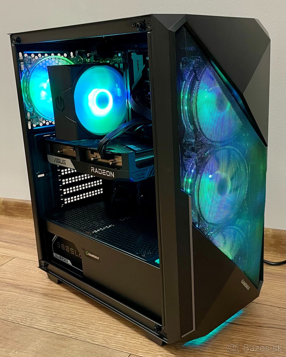 Herný PC i5-14400F,32GB DDR5,RX 6600 XT 8GB – záruka - 2