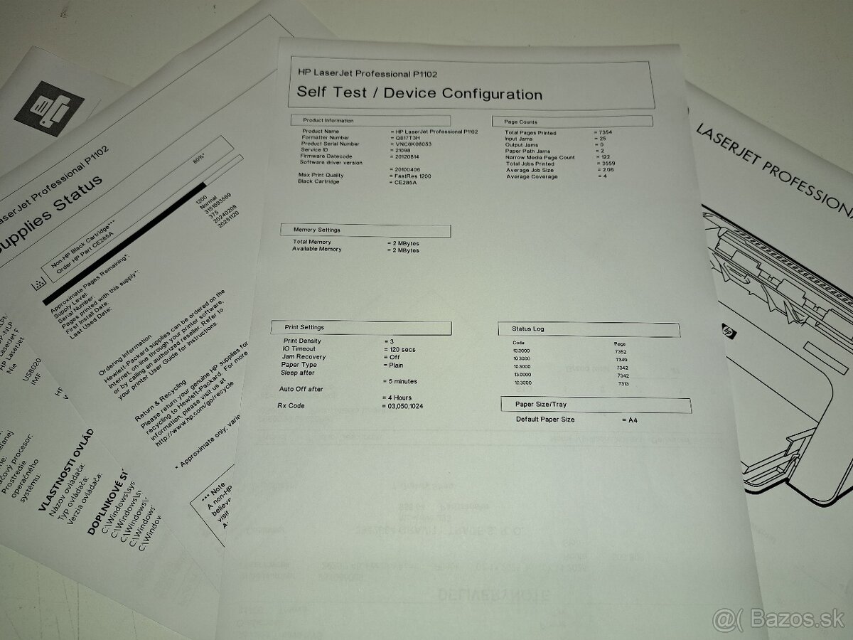 Laserová tlačiareň HP LaserJet P1102 - 2