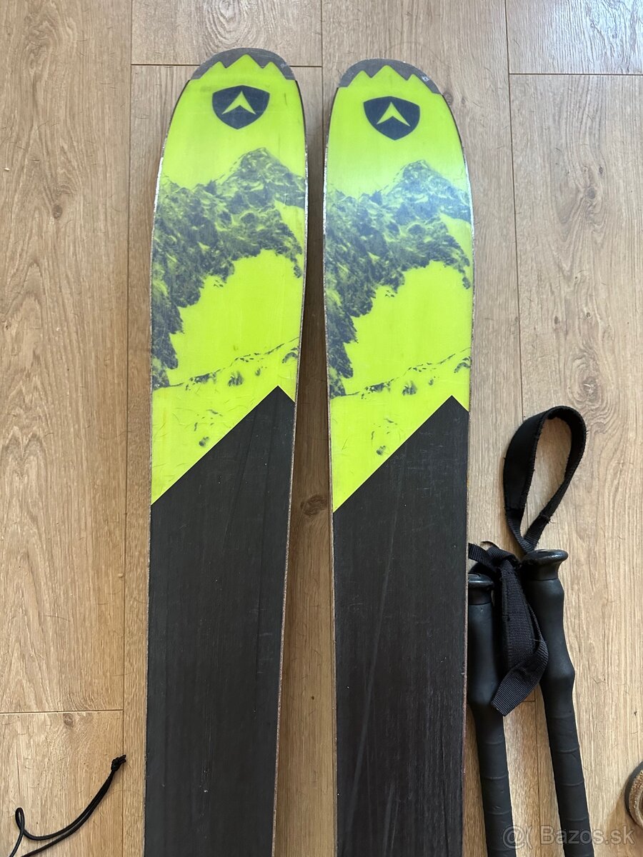 Skialp lyze Dynastar Cham 2.0 184cm + pasy - 2