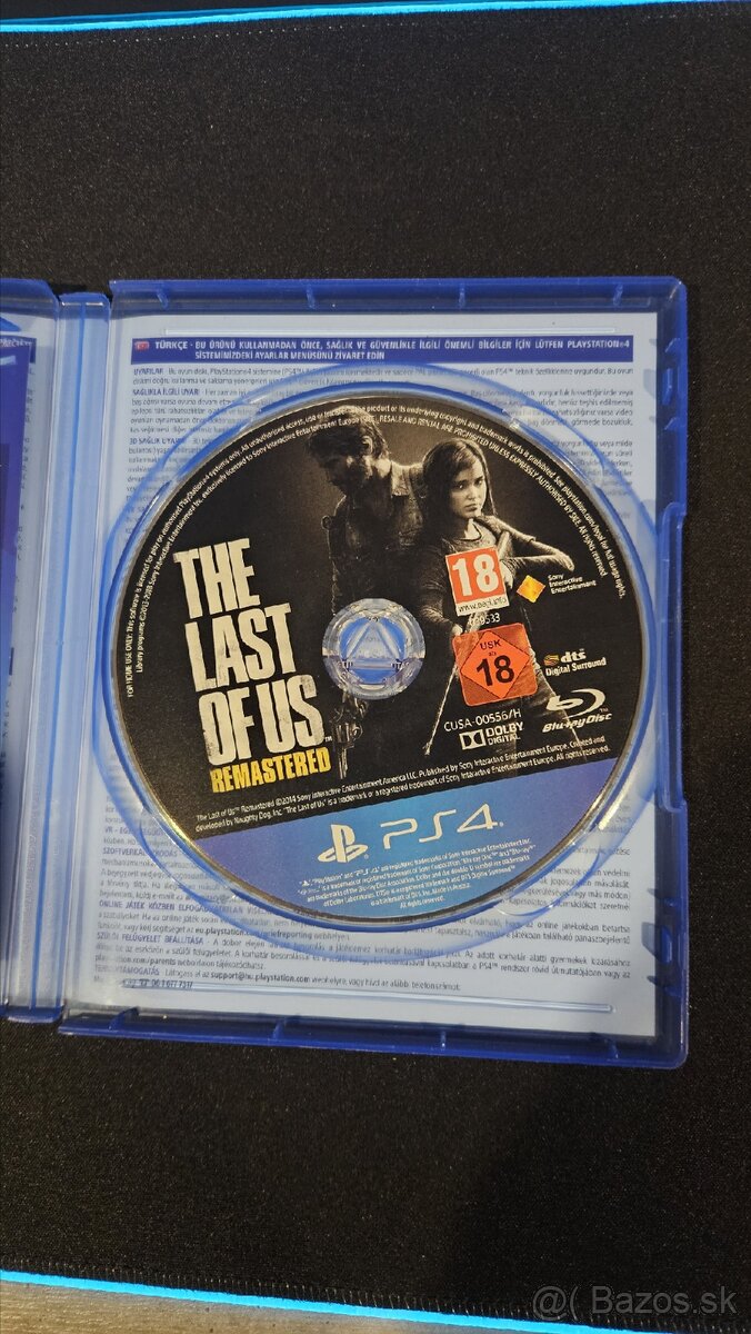 PS4 - THE LAST OF US 1 - 2