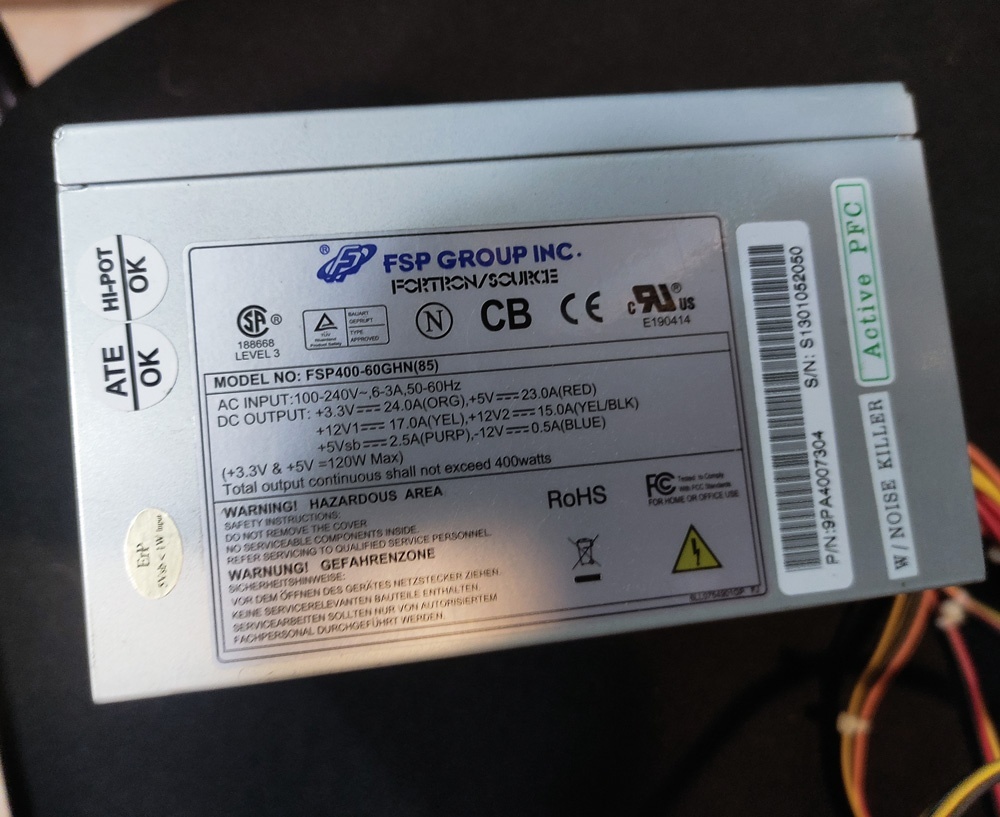 Zdroj FSP 400W - 2