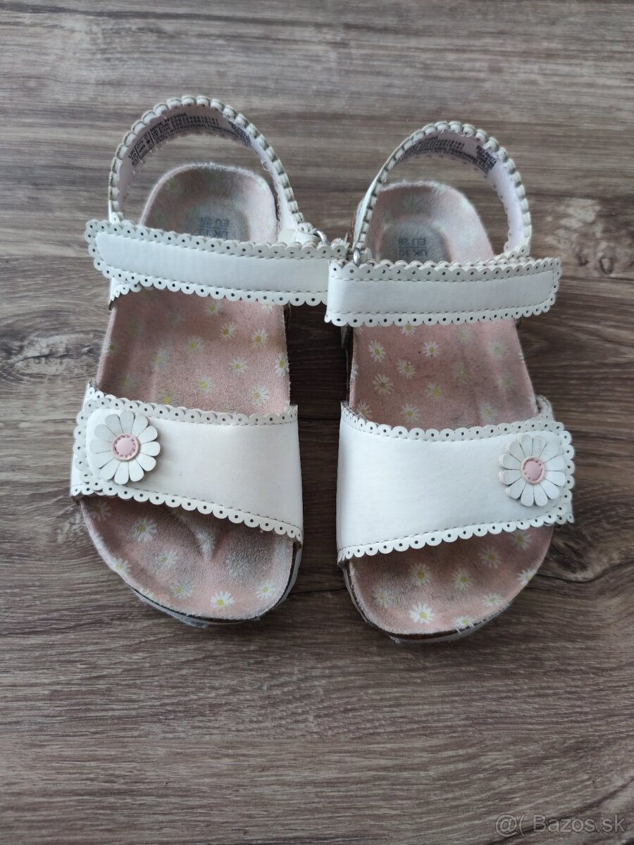 Dievčenské sandálky veľ. 28 - 2