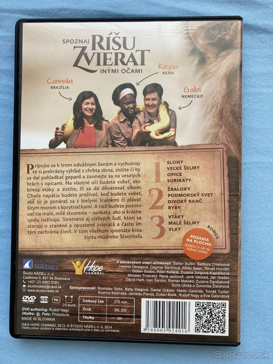 3x DVD - Spoznaj ríšu zvierat inými očami - 2