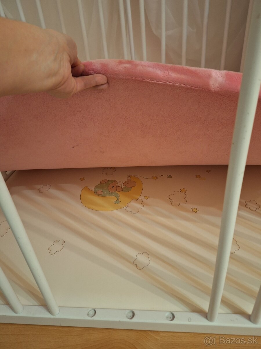 Polohovateľná detská ohrádka (postieľka) - 2