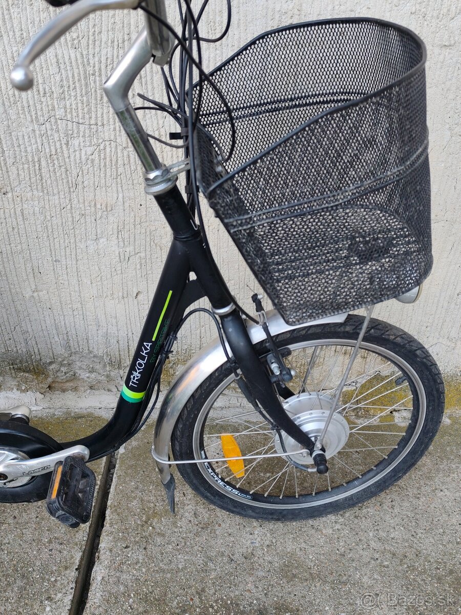 Elektrický trojkolesový bicykel - 2