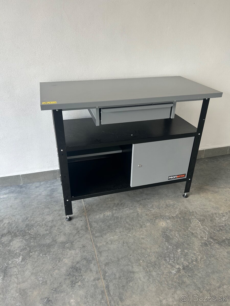 Pracovný dielensky stol ponk 110cm - 2