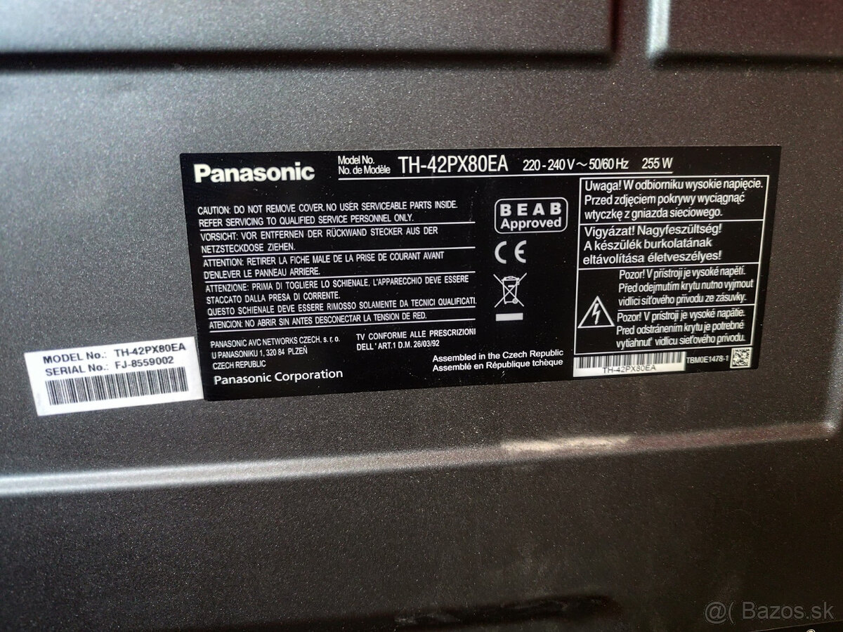 Plazma Panasonic-105 cm - 2
